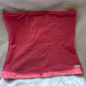 Vintage Polo Jeans Ralph Lauren Cotton Coral Pink Tube Top